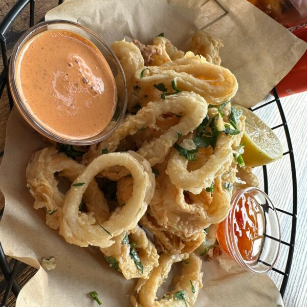 CALAMARI FRITTERS