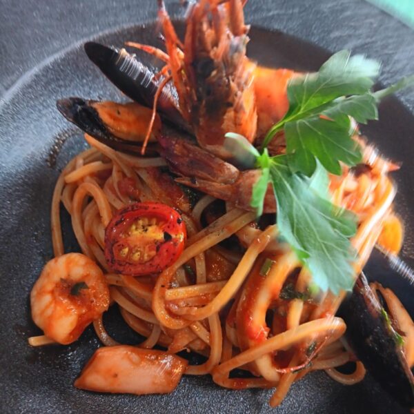 SEAFOOD SPAGHETTINI CHITARRA