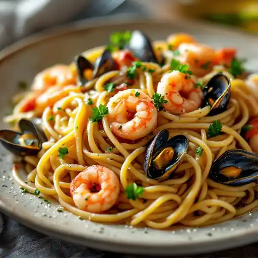 Seafood Spaghetti Chitarra
